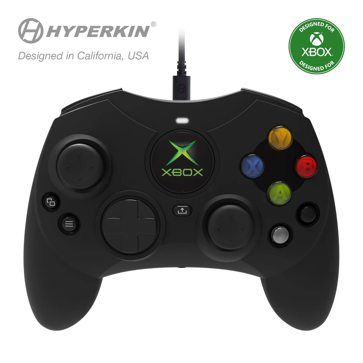 Hyperkin DuchesS Wired Xbox Controller -Black
