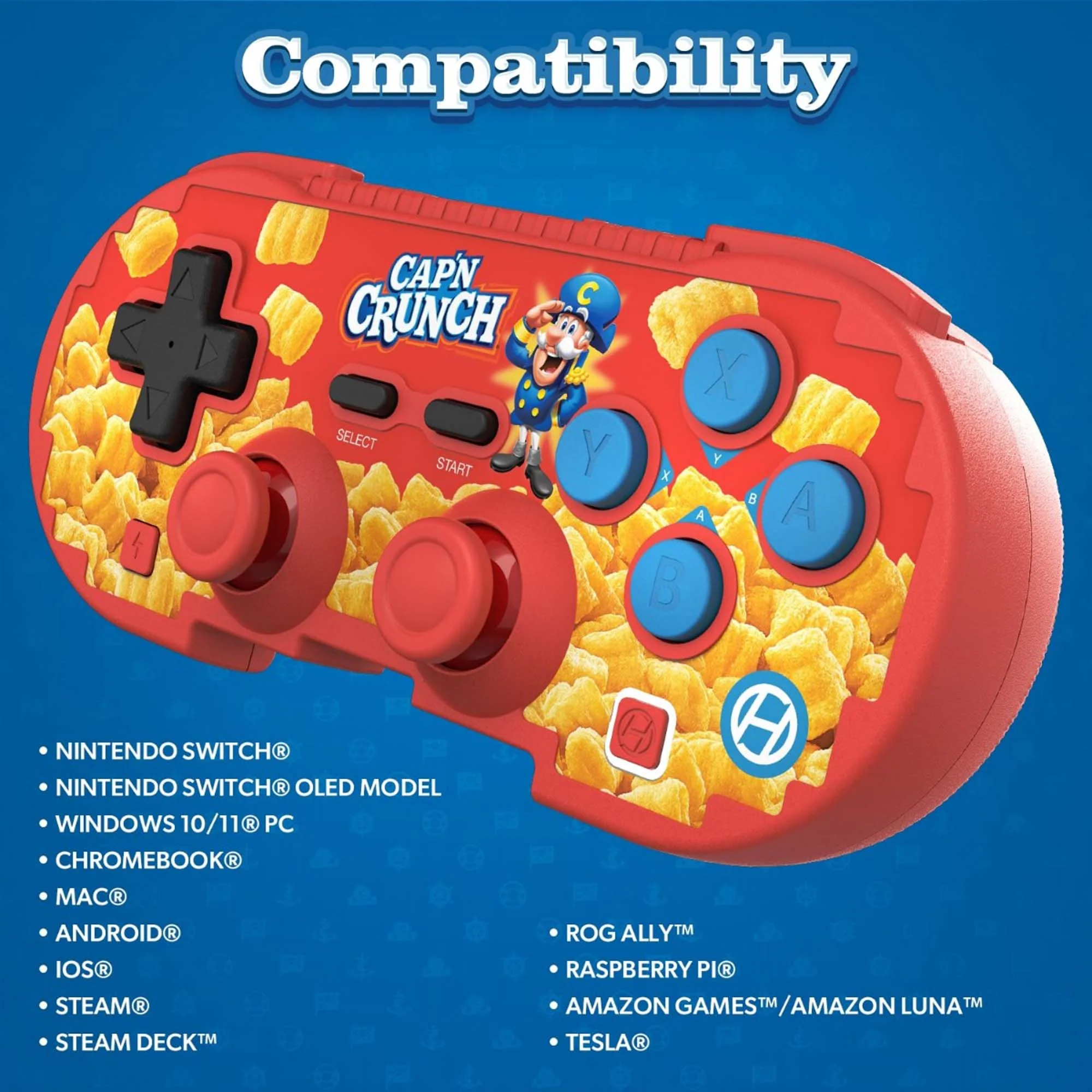 Hyperkin Cap'n Crunch Pixel Art Controller - Image 6
