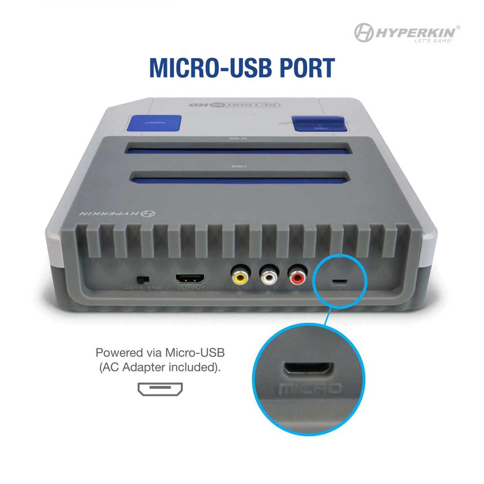 Hyperkin RetroN 2 HD -Gray - Image 3