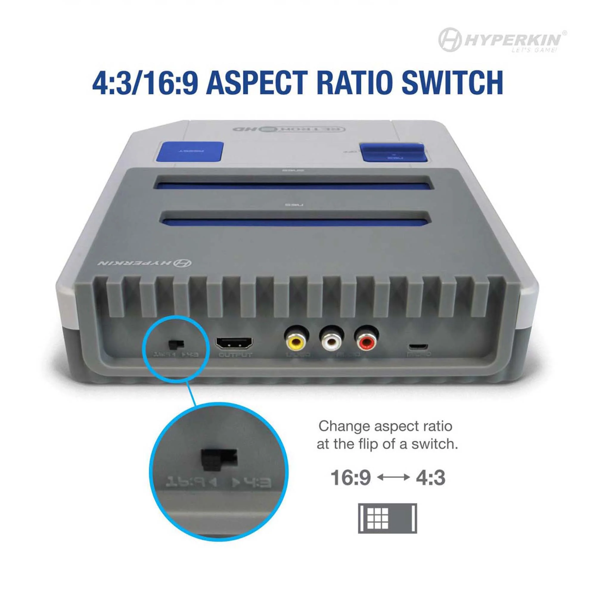 Hyperkin RetroN 2 HD -Gray - Image 4