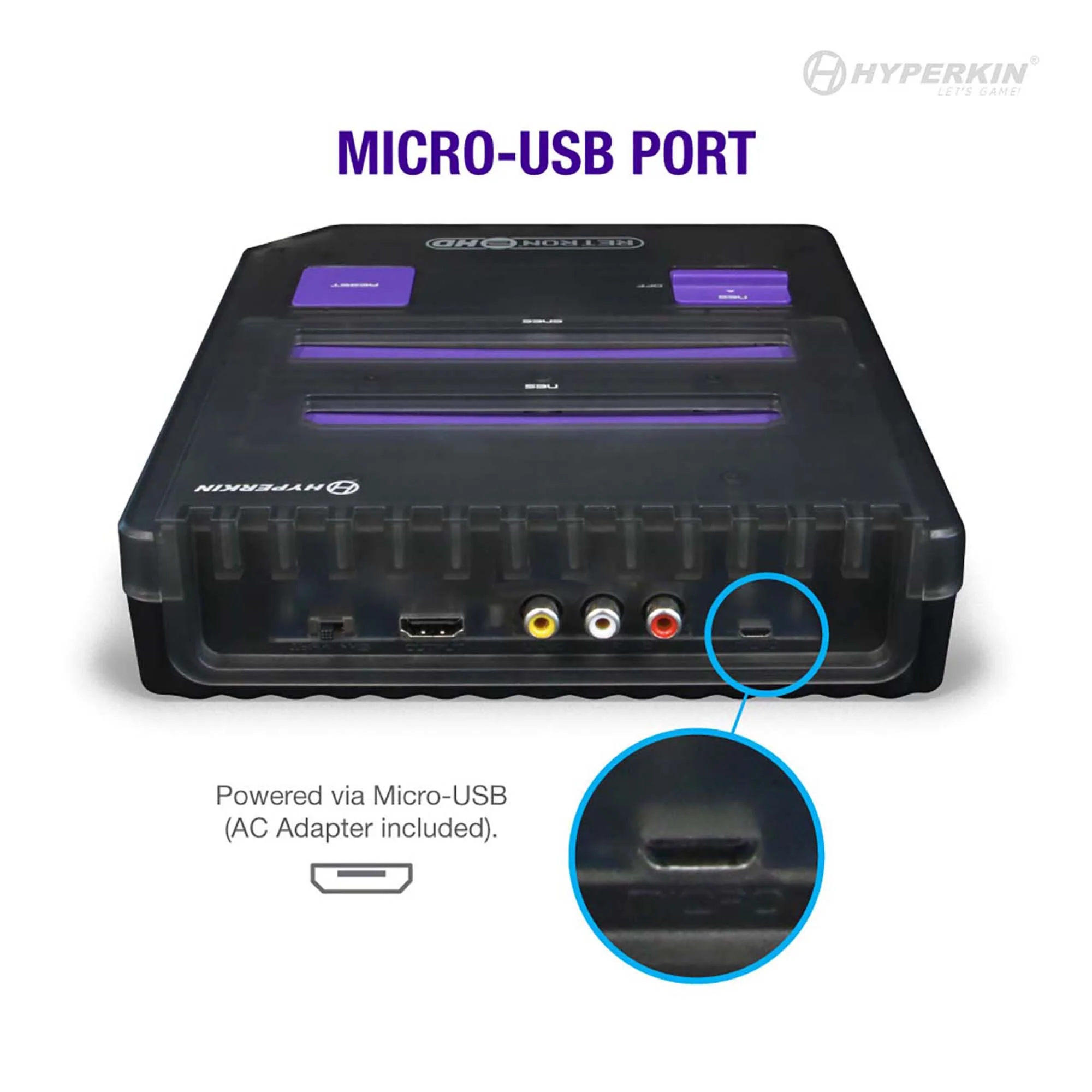 Hyperkin RetroN 2 HD -Space Black - Image 6